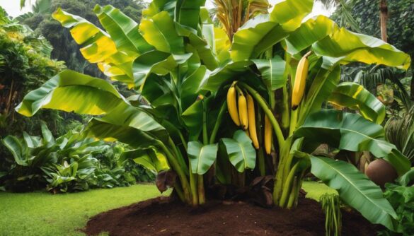 gleba dla drzewa bananowego