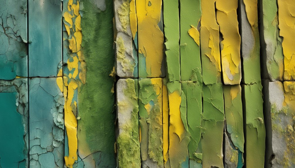 color for concrete fence