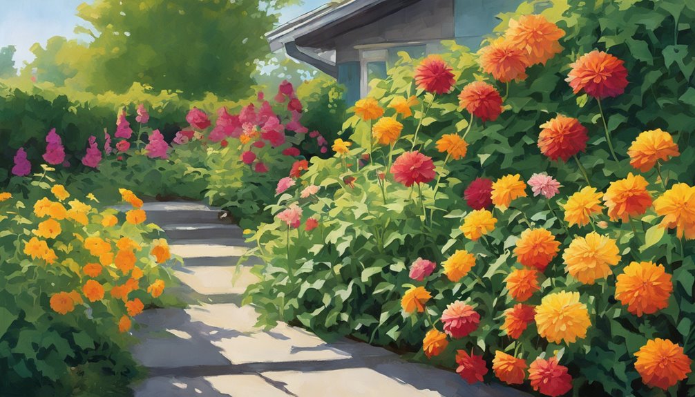 cover concrete fence creatively