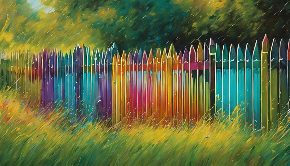 malowanie metalowego ogrodzenia