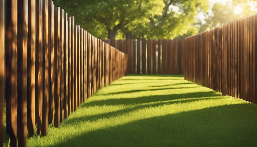 odleg o mi dzy s upkami ogrodzenia